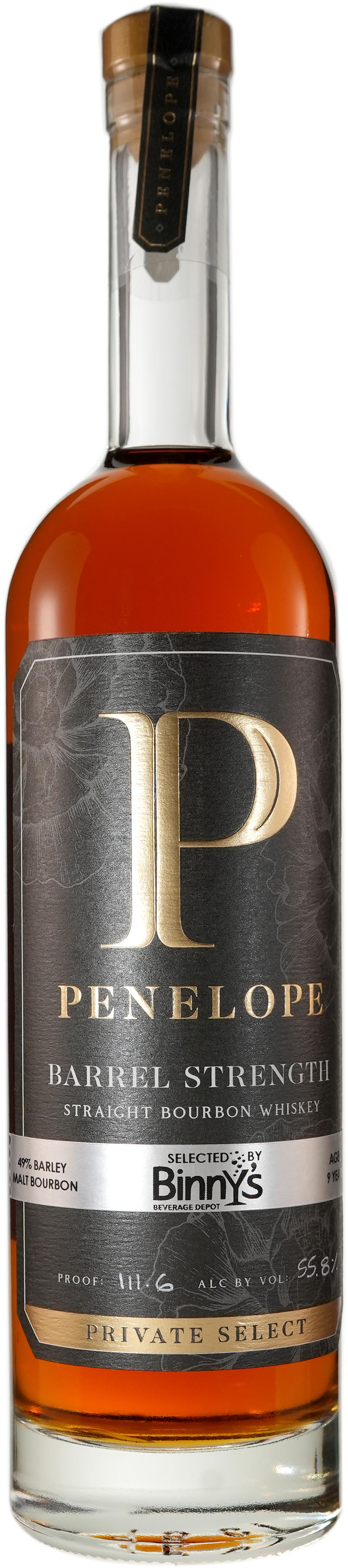 Penelope Bourbon Private Select 22301 Barrel Strength Blend of