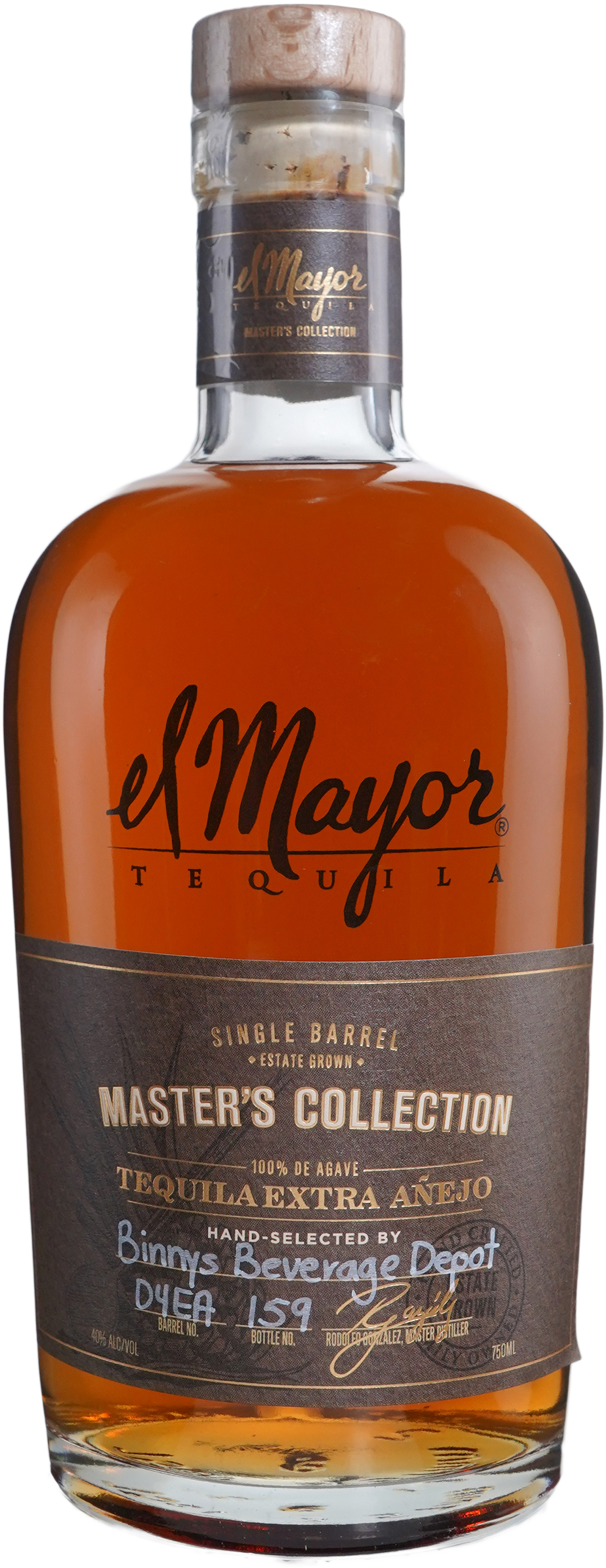 El Mayor Extra Anejo Barrel # D4EA Binny's Handpicked