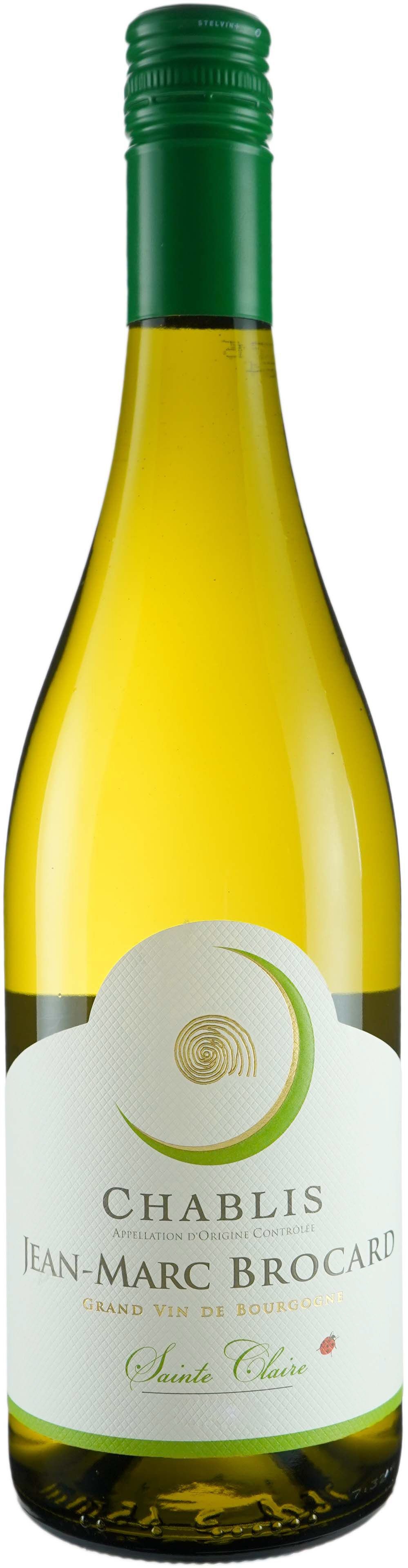 Jean Marc Brocard Chablis Domaine Sainte Claire 2021
