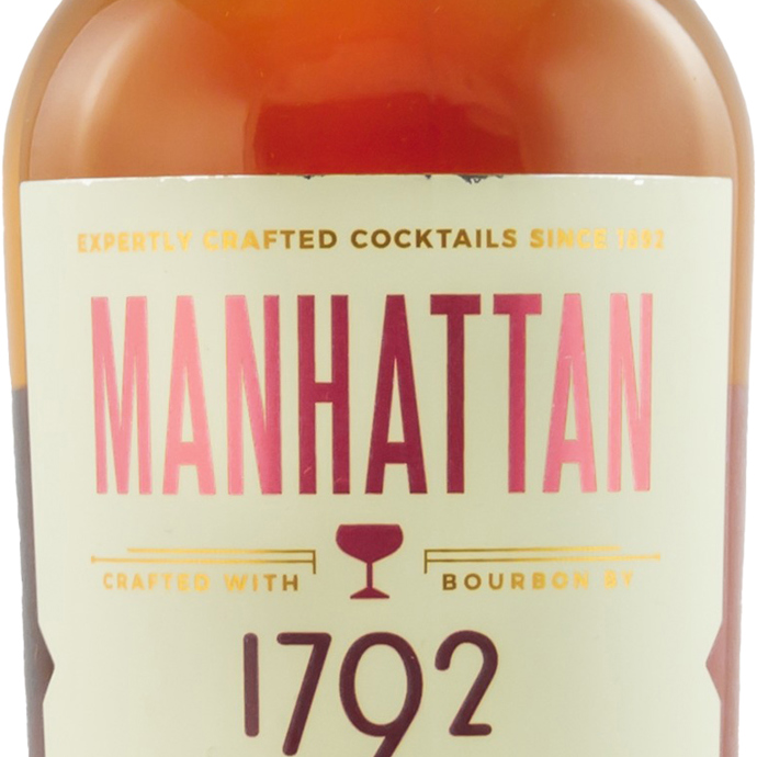 Heublein Cocktails Manhattan with 1792 Bourbon