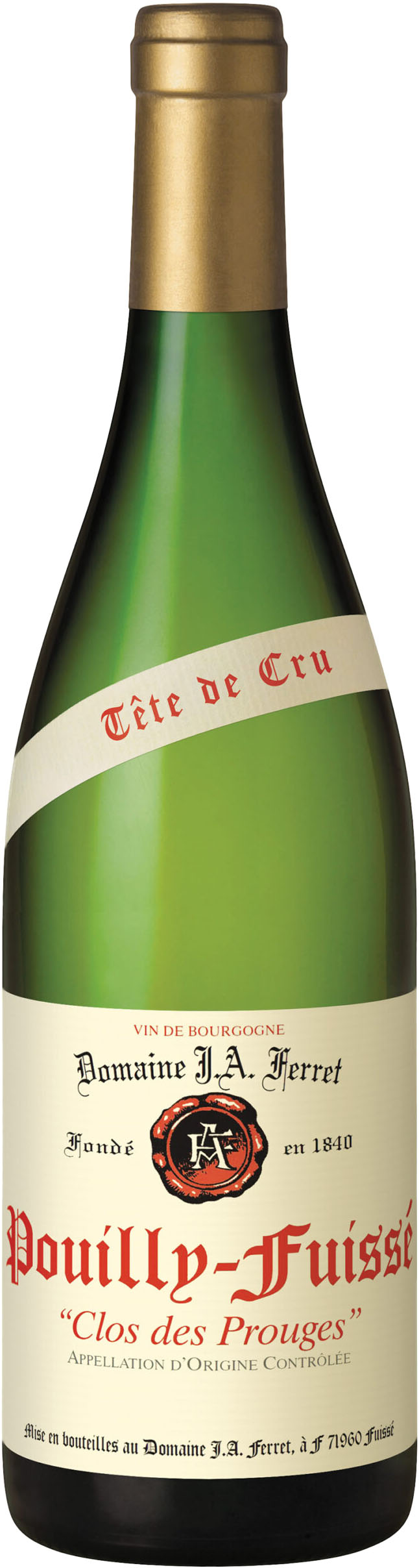 Domaine Ferret Pouilly Fuisse Clos Prouges 2019