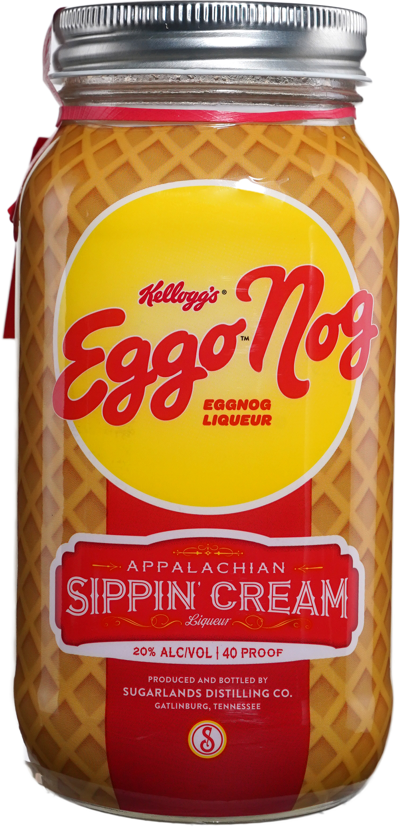 Sugarlands Kellogg's Eggo Nog Sippin Cream 750 ml Bottle