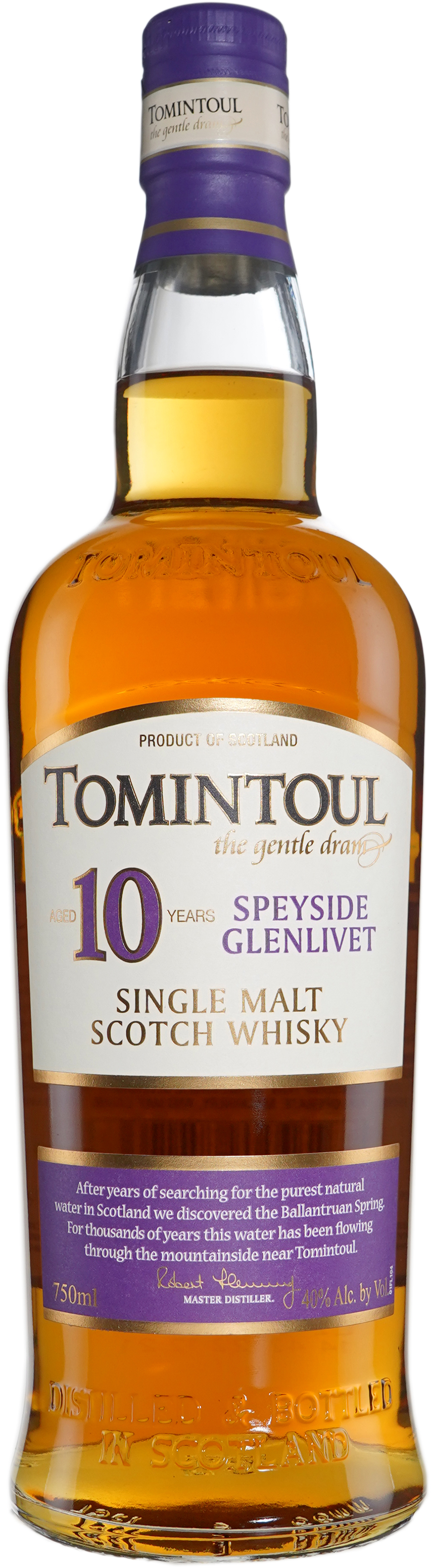 Tomintoul 10 year old Speyside Malt | 750 ml Bottle