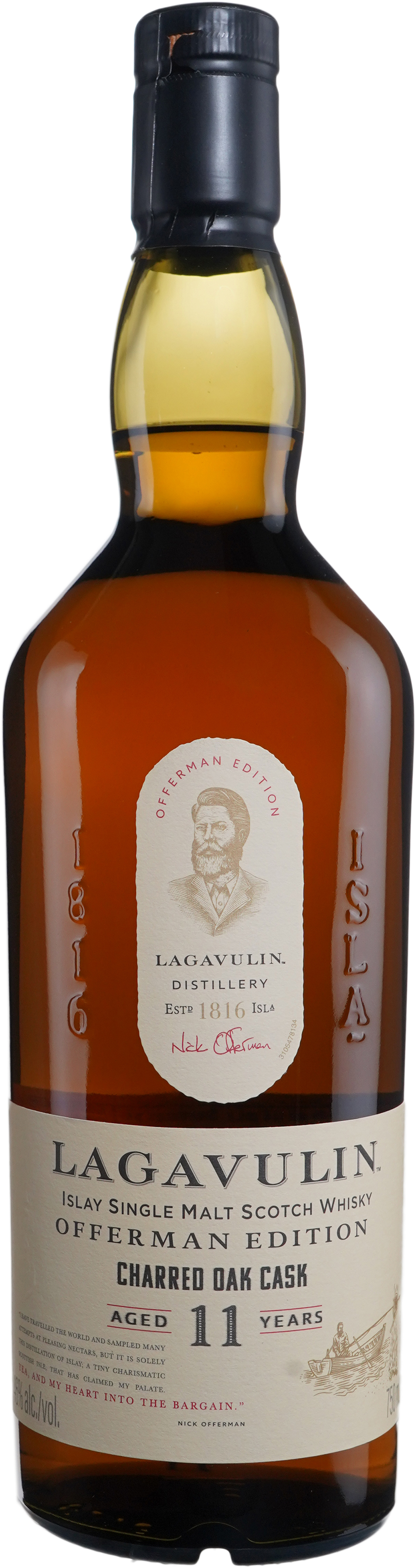 Lagavulin 11 year old Offerman Edition Finished in Charred Oak Casks Limited Release 2022