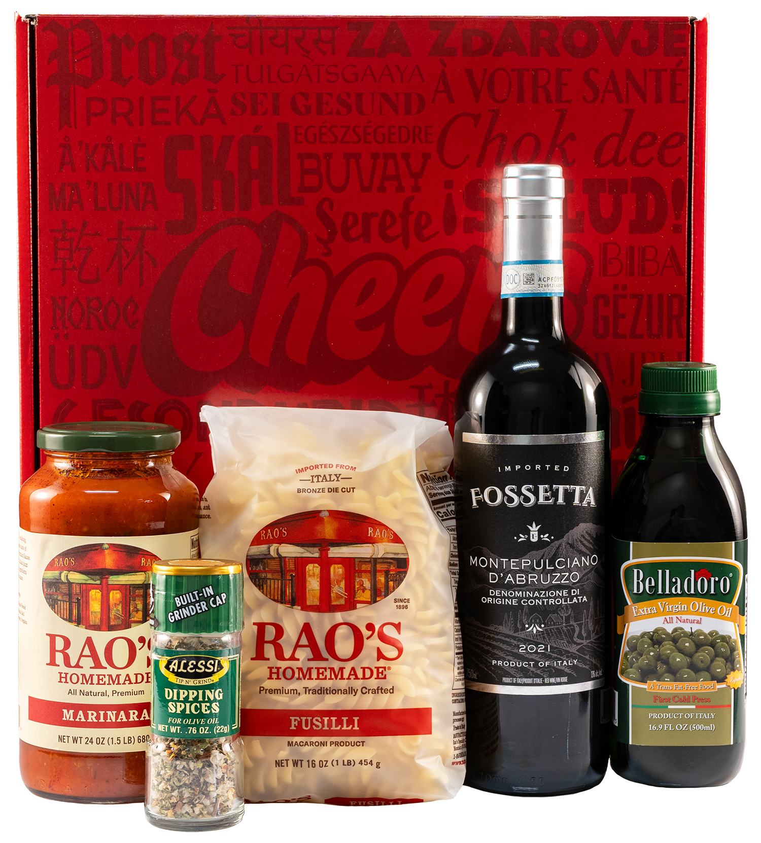 Bonacchi Italian Night Gift Box with Rao's Pasta and Sauce