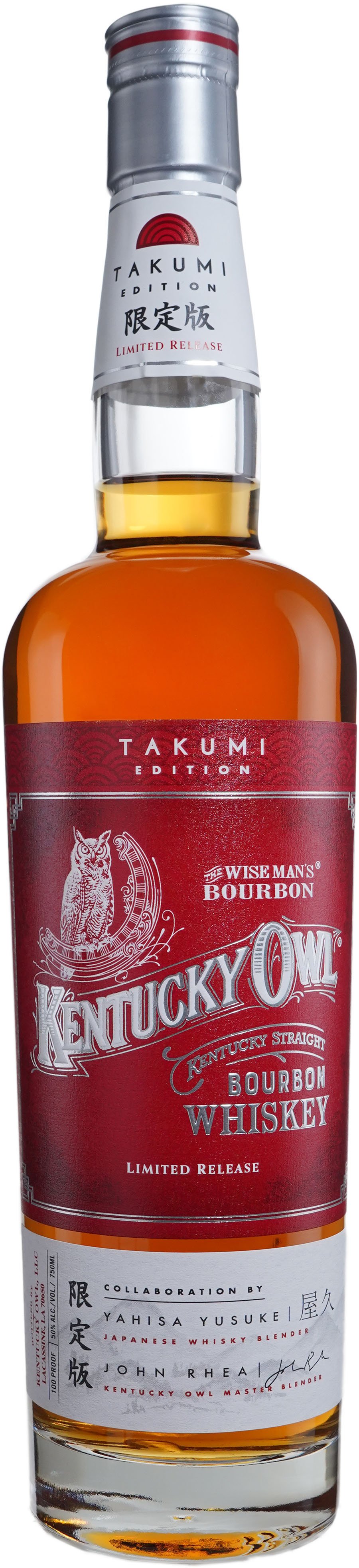 Kentucky Owl Takumi Edition Kentucky Straight Bourbon