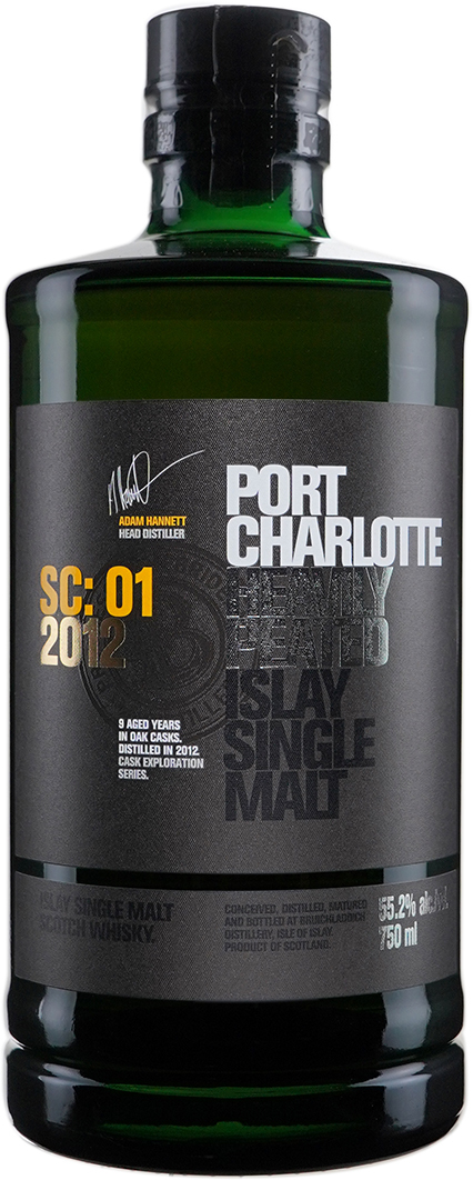 Port Charlotte SC:01 9 year old Heavily Peated Islay Malt 2012