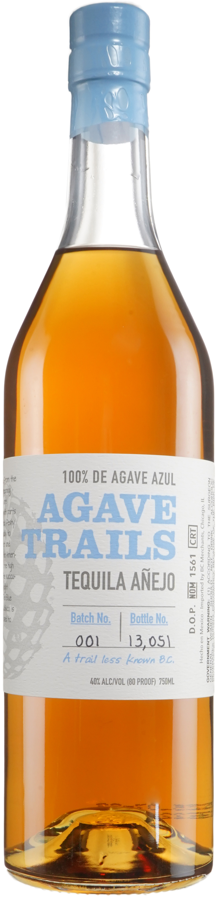Agave Trails Tequila Anejo 750 ml Bottle