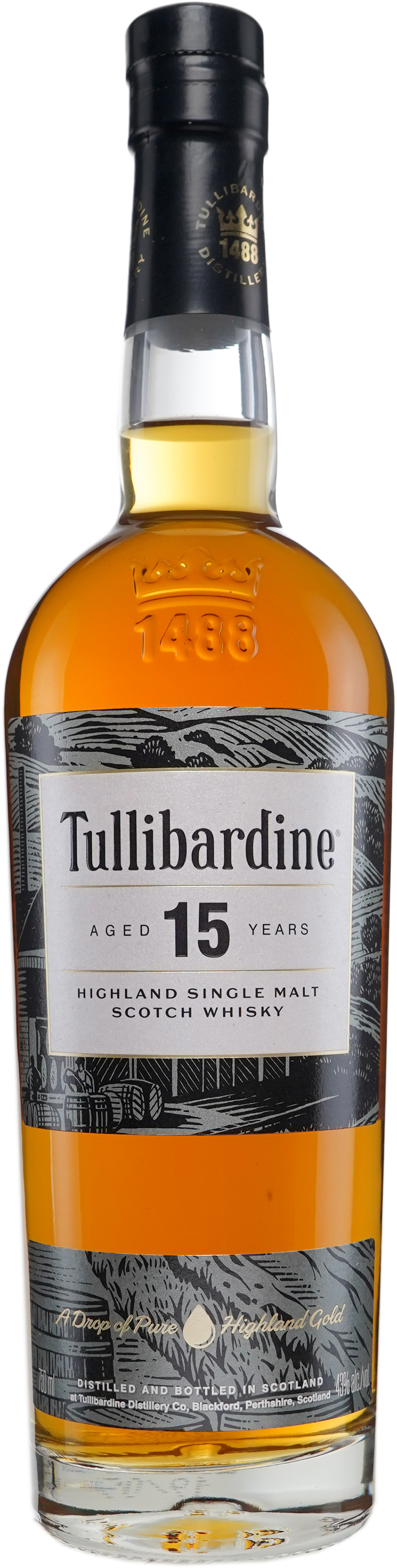 Tullibardine 15 year old Highland Single Malt | 750 ml Bottle