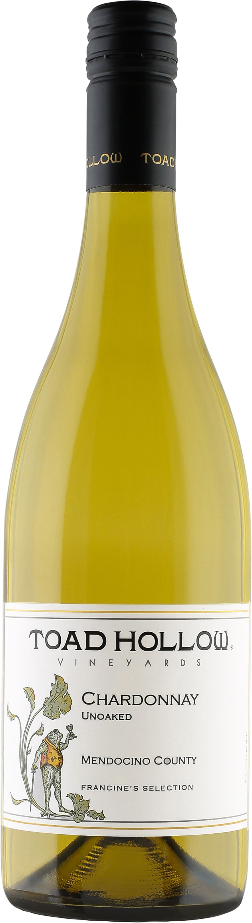 Toad Hollow Unoaked Chardonnay Francine's Selection 2021