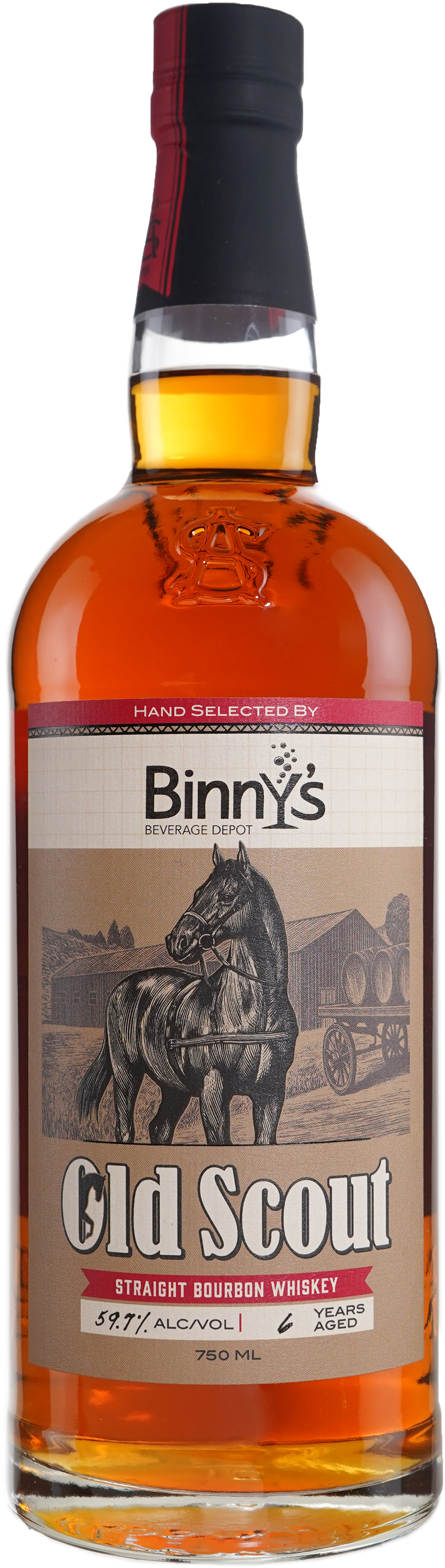 Smooth Ambler Straight Bourbon Single Barrel # 24604 Binny's Handpicked