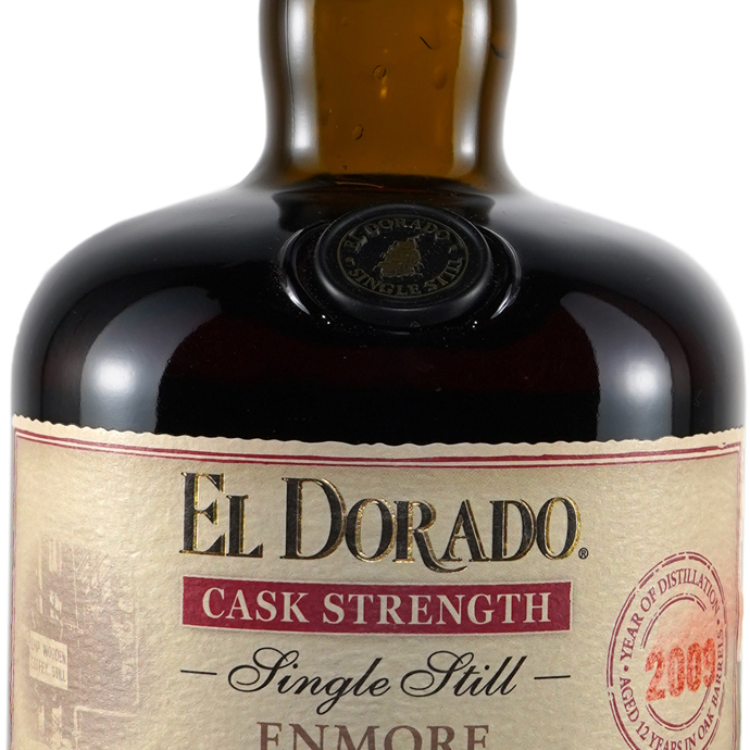 El Dorado Cask Strength Rum from ex-Enmore Wooden Coffey Still