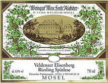 Max Ferdinand Richter Veldenzer Elisenberger Riesling Kabinett 2021