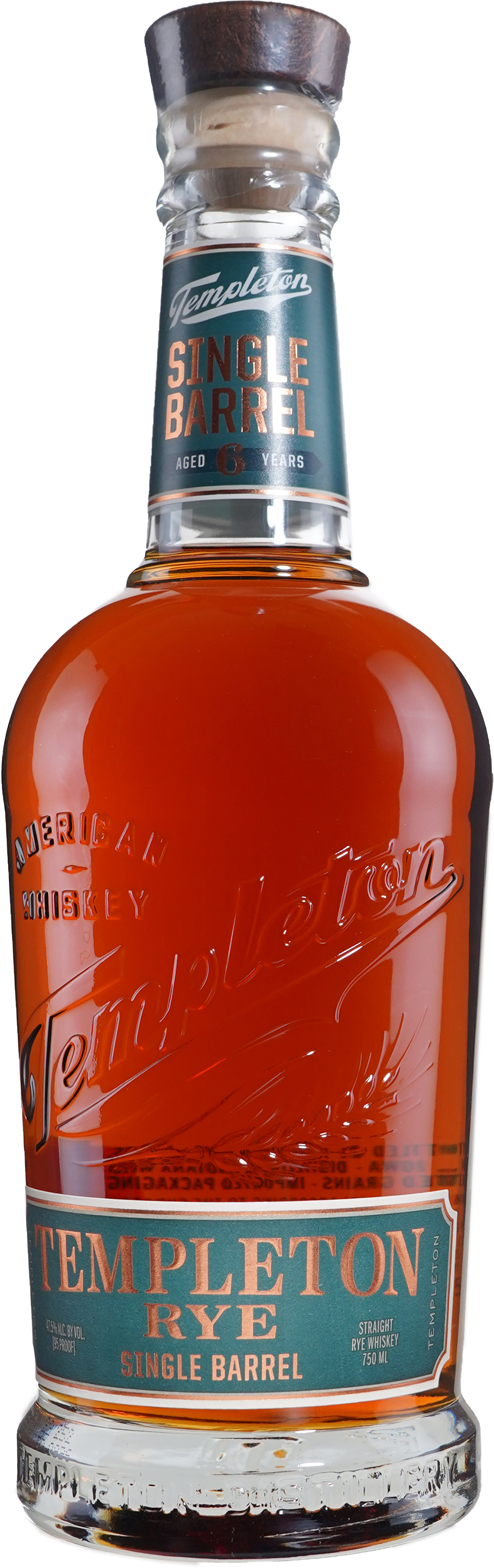 Templeton Rye Single Barrel Selection 15082 Binny's Handpicked 750 ml Bottle