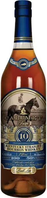 Calumet Farm 10 year old Kentucky Straight Bourbon