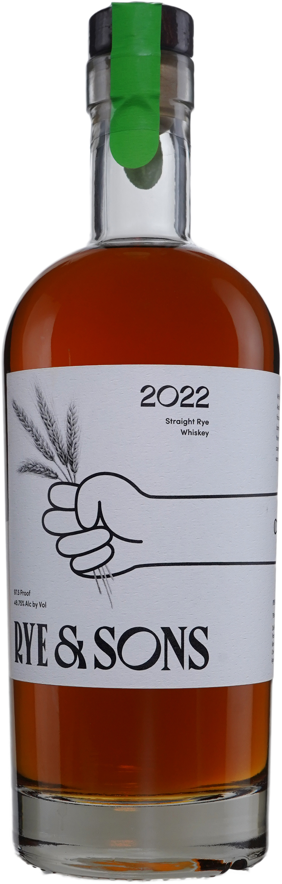 Hansen Rye Rye & Sons Rye Whiskey | 750 ml Bottle
