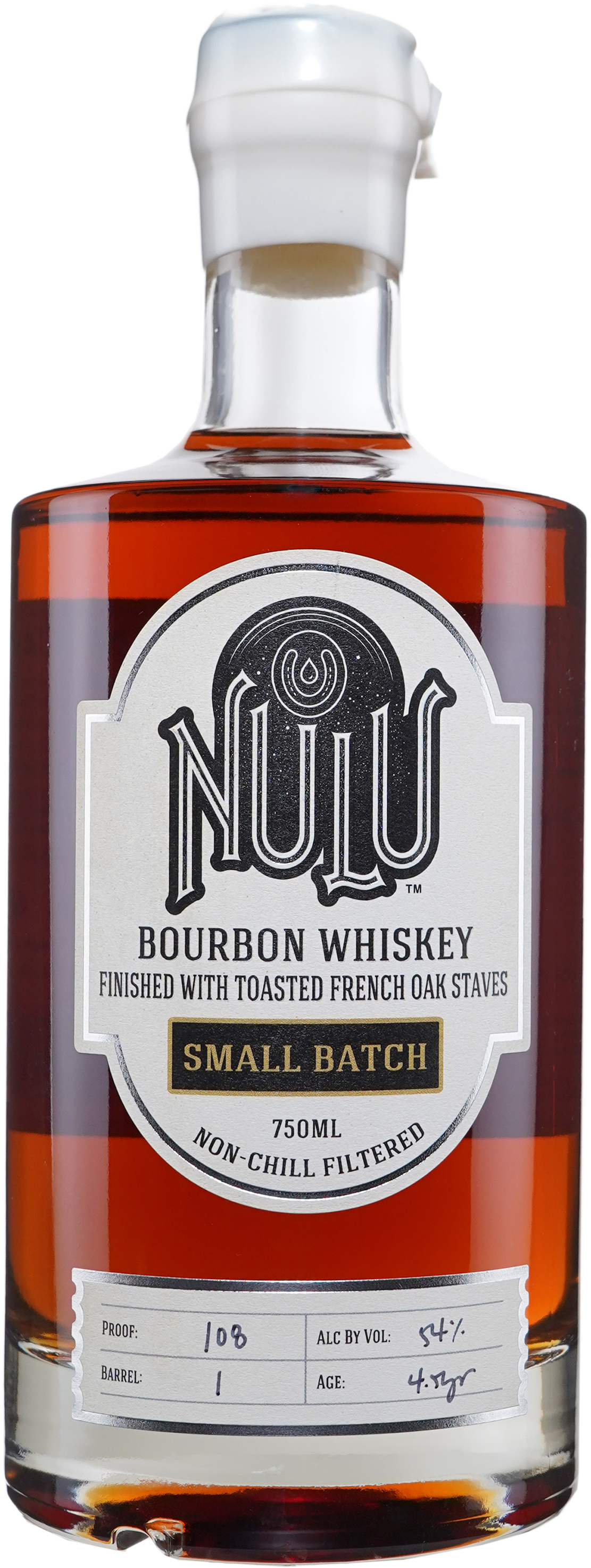 NULU Small Batch French Oak Stave Toasted Bourbon