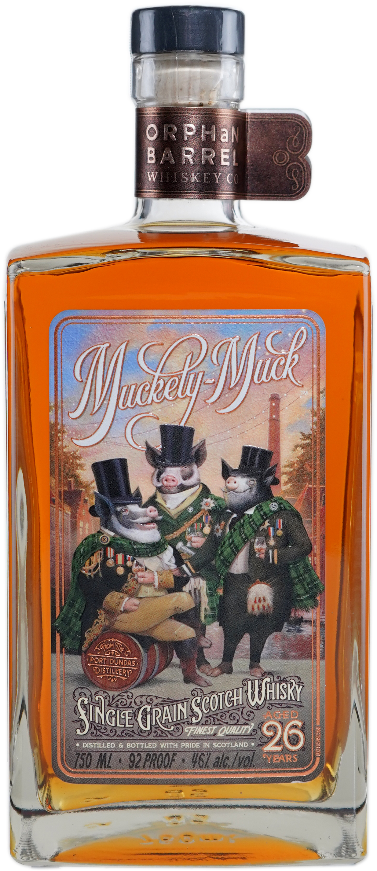 Orphan Barrel Whiskey Company Muckety Muck 26 year old Single Grain Orphan Barrel Whiskey Company Muckety Muck 26 year old Single Grain