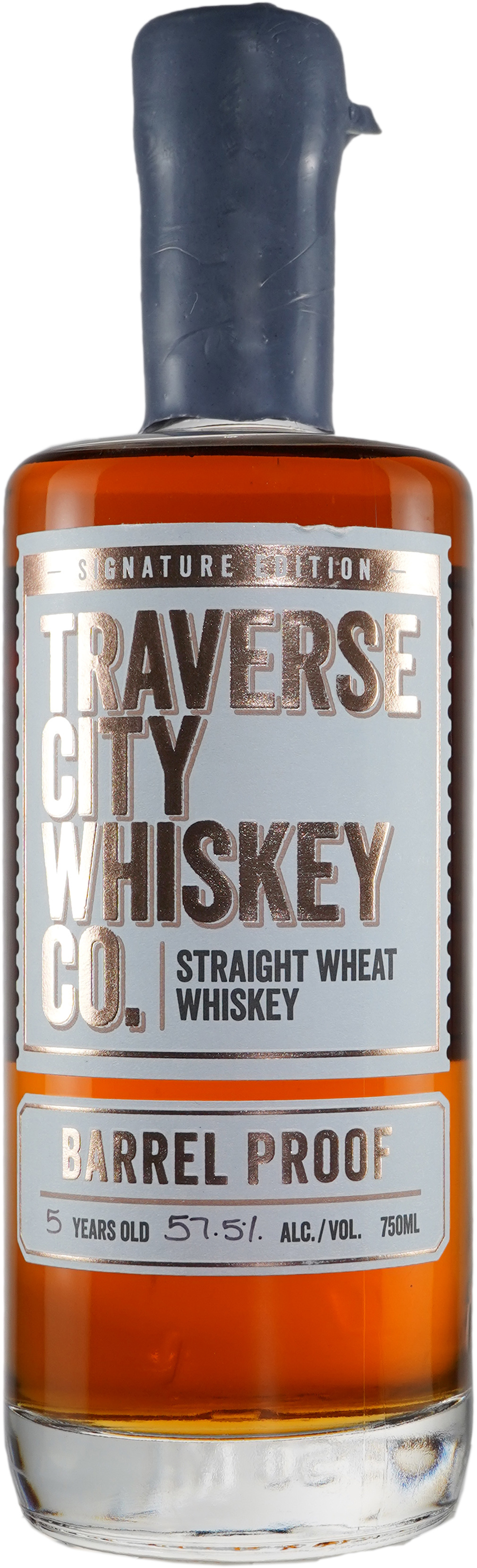 Traverse City Whiskey Co. Barrel Proof Single Barrel Straight Wheat Whiskey