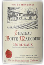 Chateau Motte Maucourt Bordeaux 2019