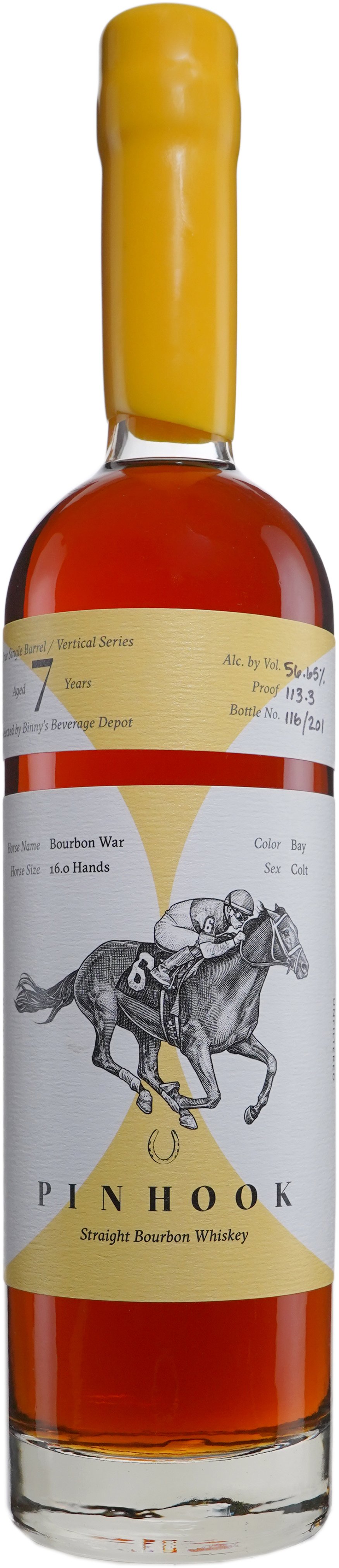 Pinhook Bourbon Single Barrel # 1518 Binny's Handpicked
