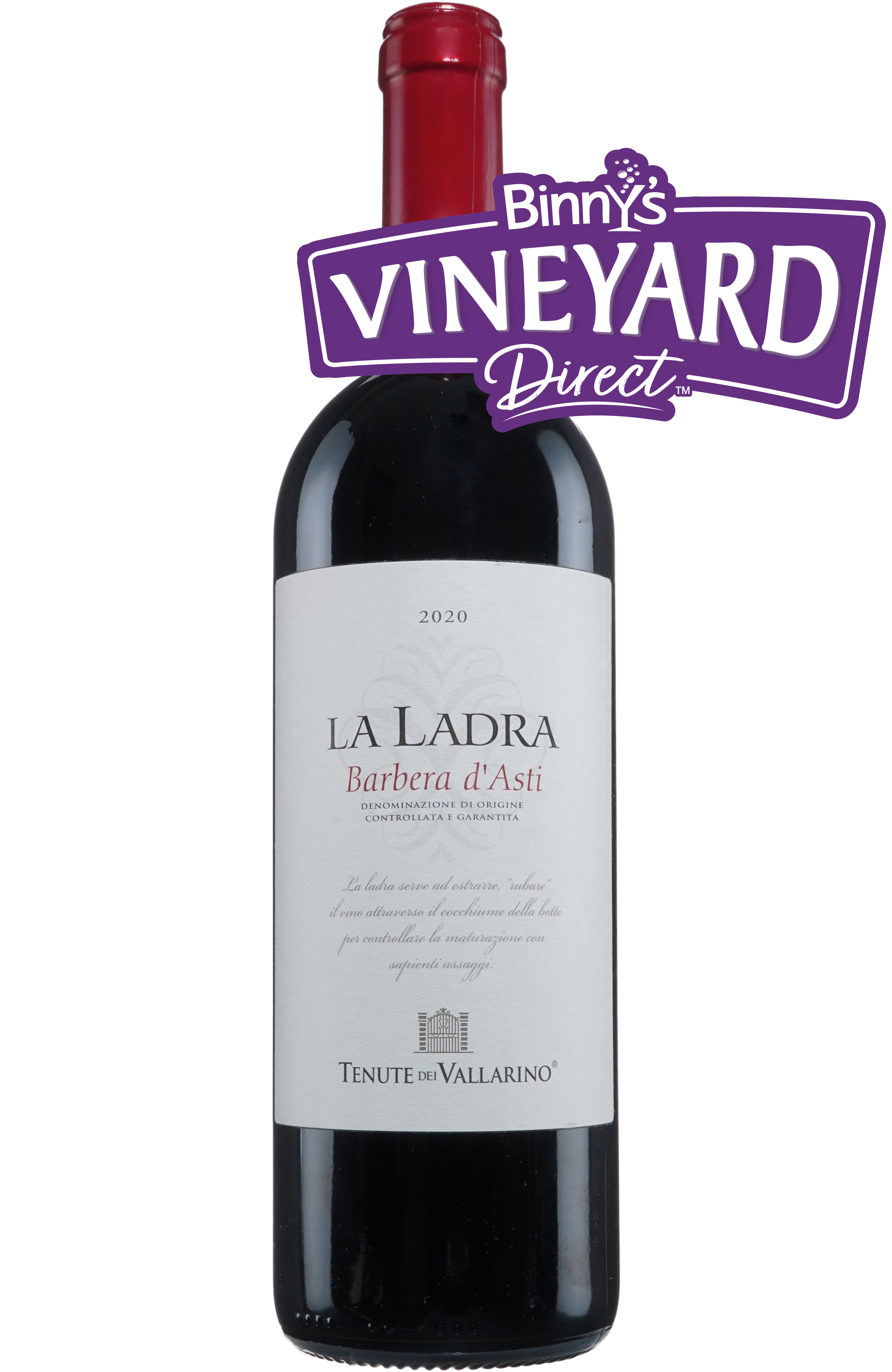 Tenute dei Vallarino La Ladra Barbera d'Asti 2020