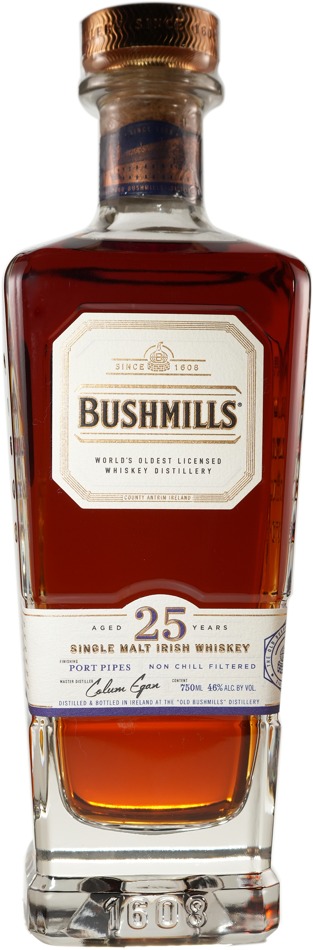 Bushmills 25 year old Irish Single Malt 