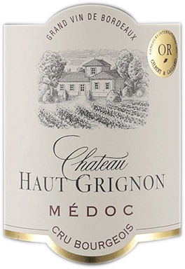 Chateau Haut Grignon Medoc 2018