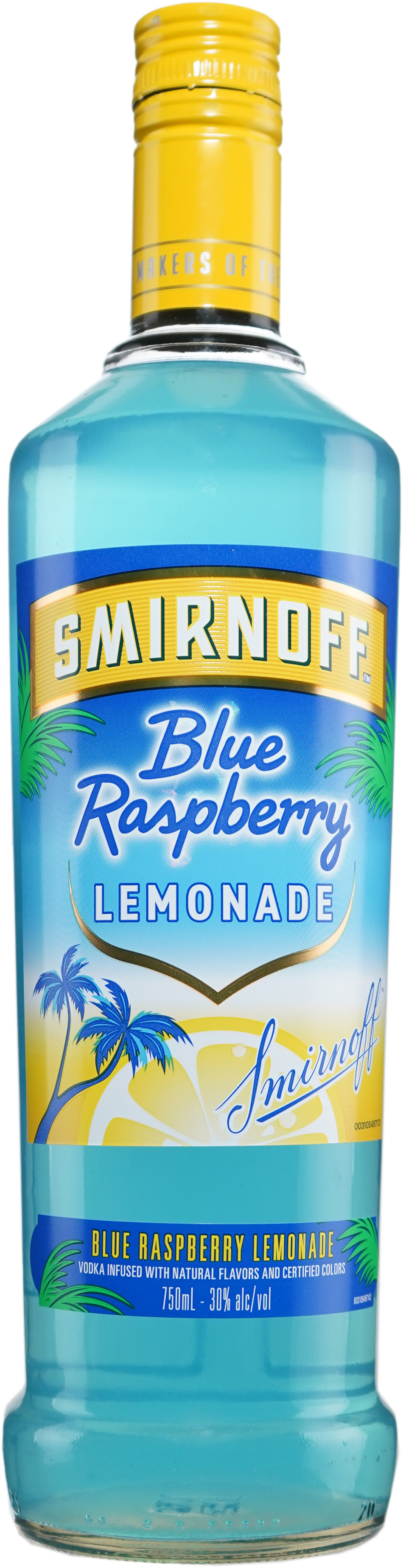 Smirnoff Blue Raspberry Lemonade Vodka | 750 ml Bottle