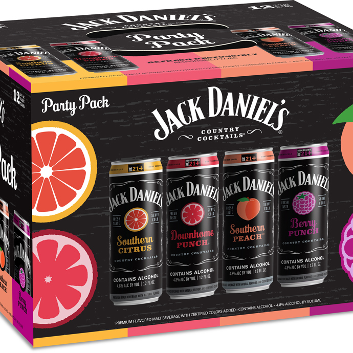 Jack Daniels Country Cocktails Variety Party Pack