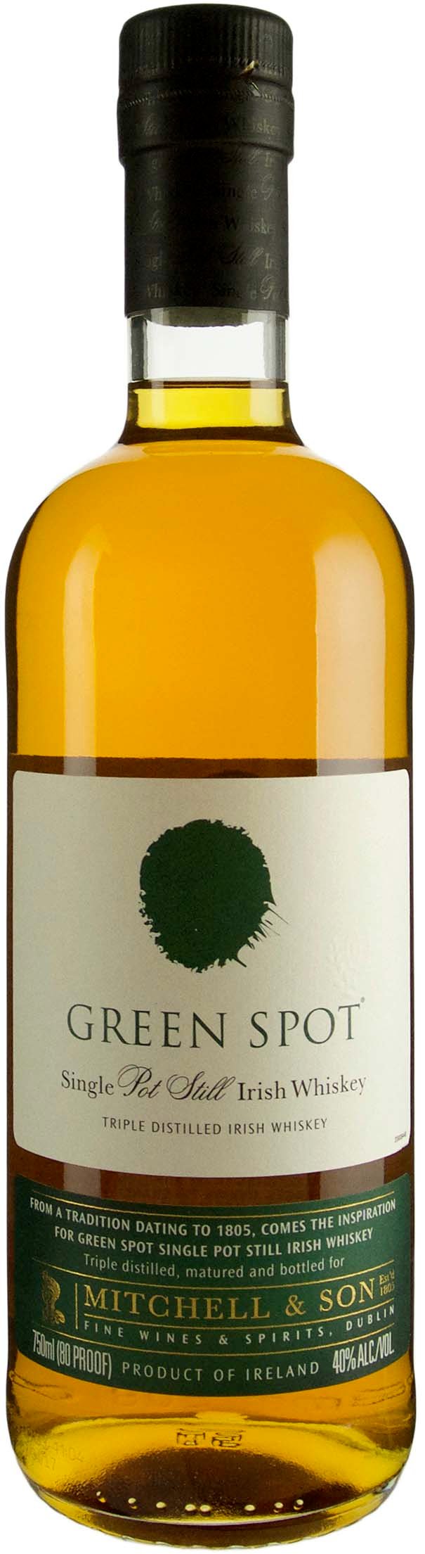Green Spot Single Pot Still Irish Whiskey