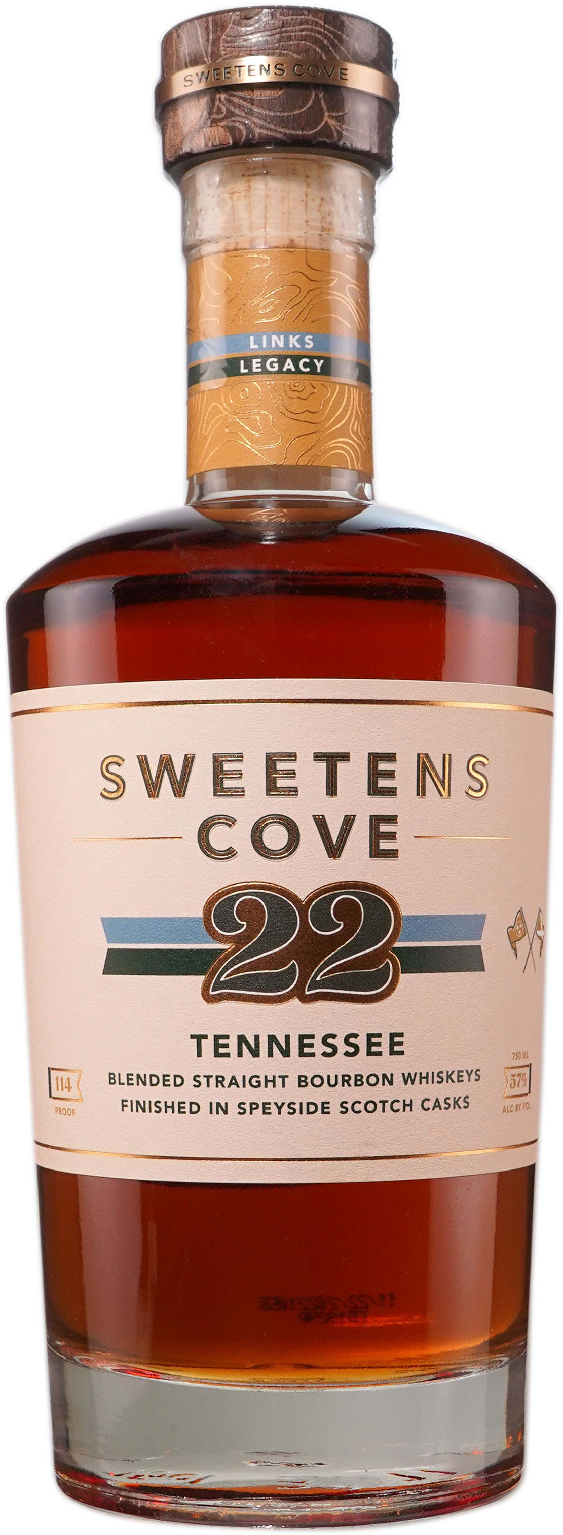 Sweetens Cove 22 Speyside Cask Finished Tennessee Blended Bourbon 2022