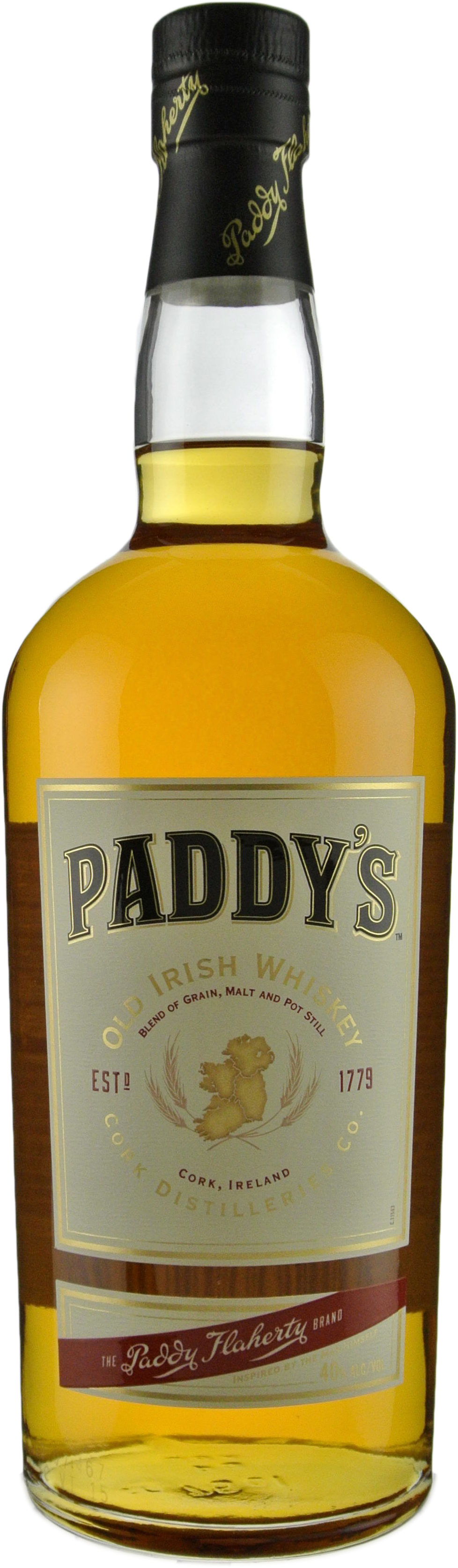 Paddy Irish Whiskey 750 ml Bottle