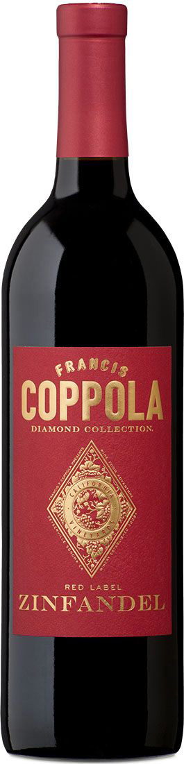 Coppola Diamond Collection Zinfandel Red Label 2021 750 ml Bottle