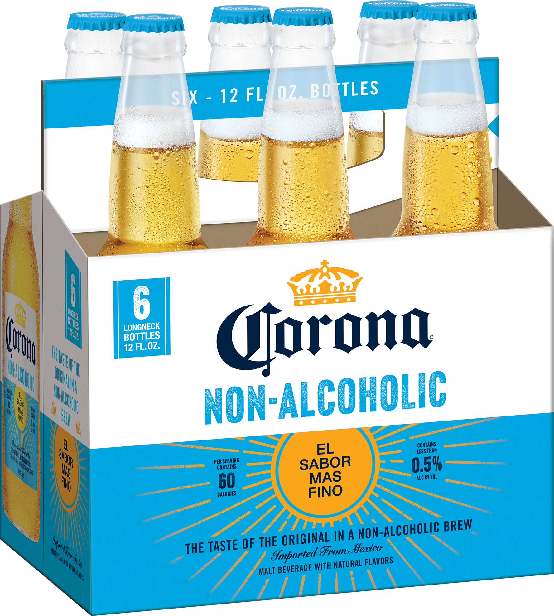 Corona NonAlcoholic 6 pack of 12 oz Bottle