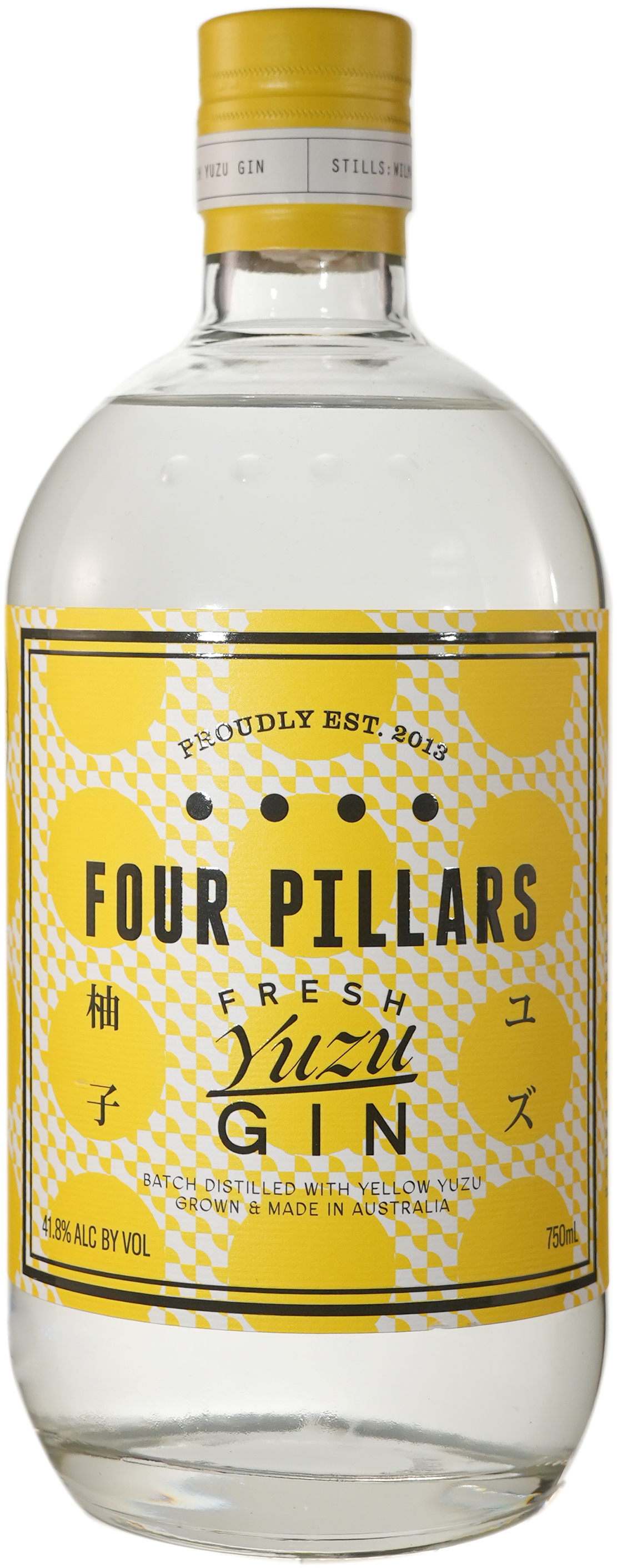 Four Pillars Fresh Yuzu Gin | 750 ml Bottle