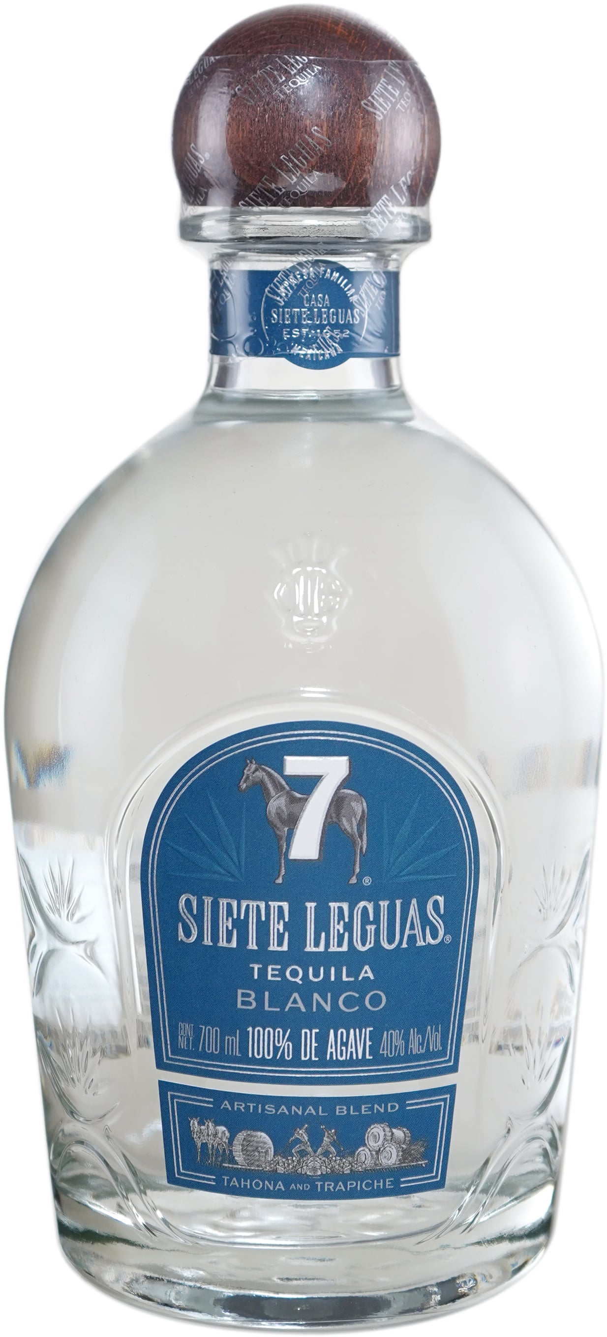 Siete Leguas Blanco Tequila | 700 ml Bottle