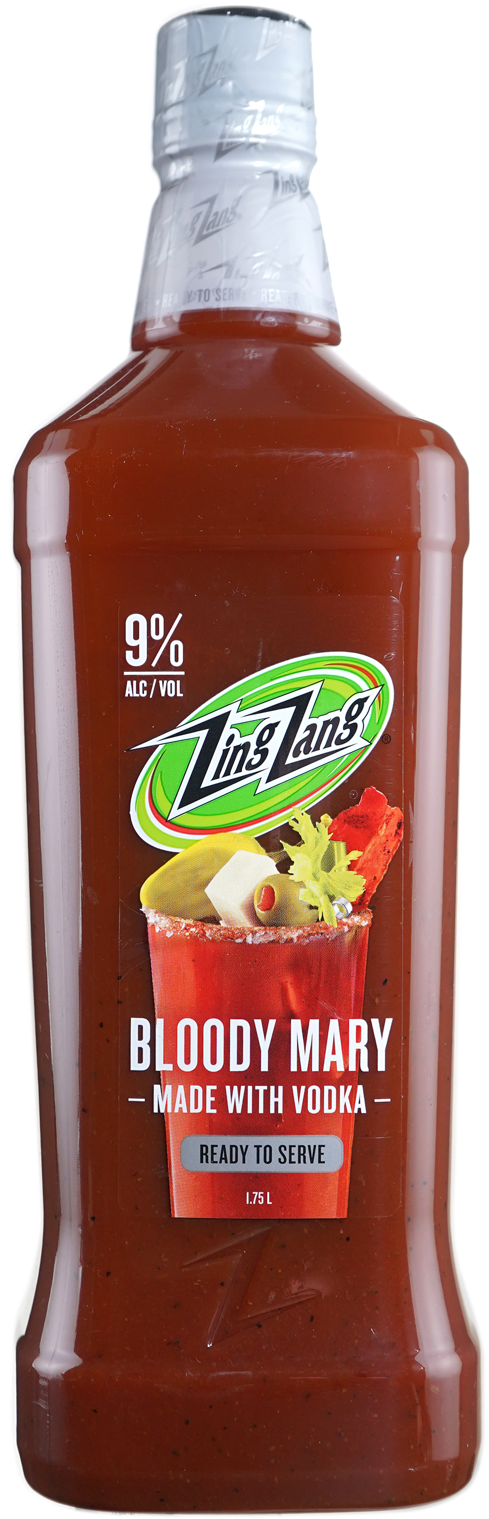 Zing Zang Bloody Mary with Vodka 1.75 L Can