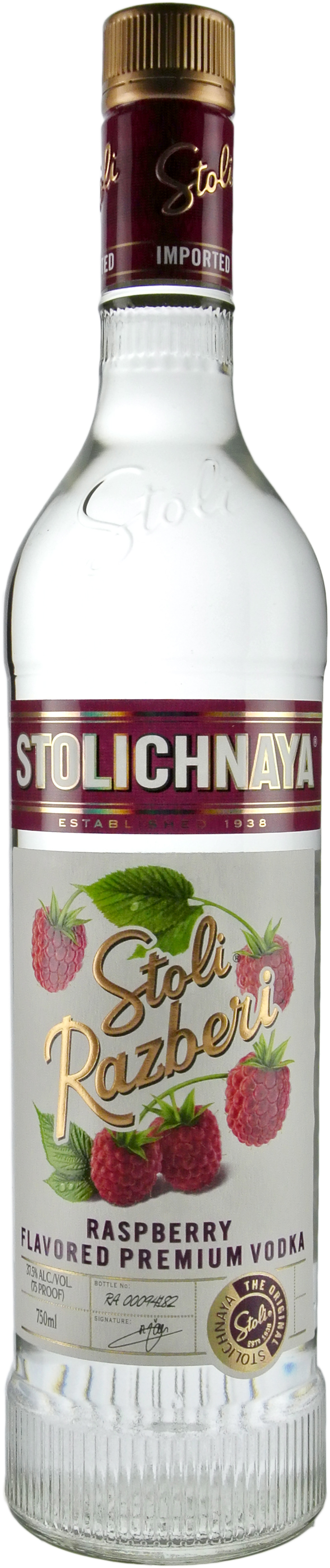Stolichnaya Razberi Vodka