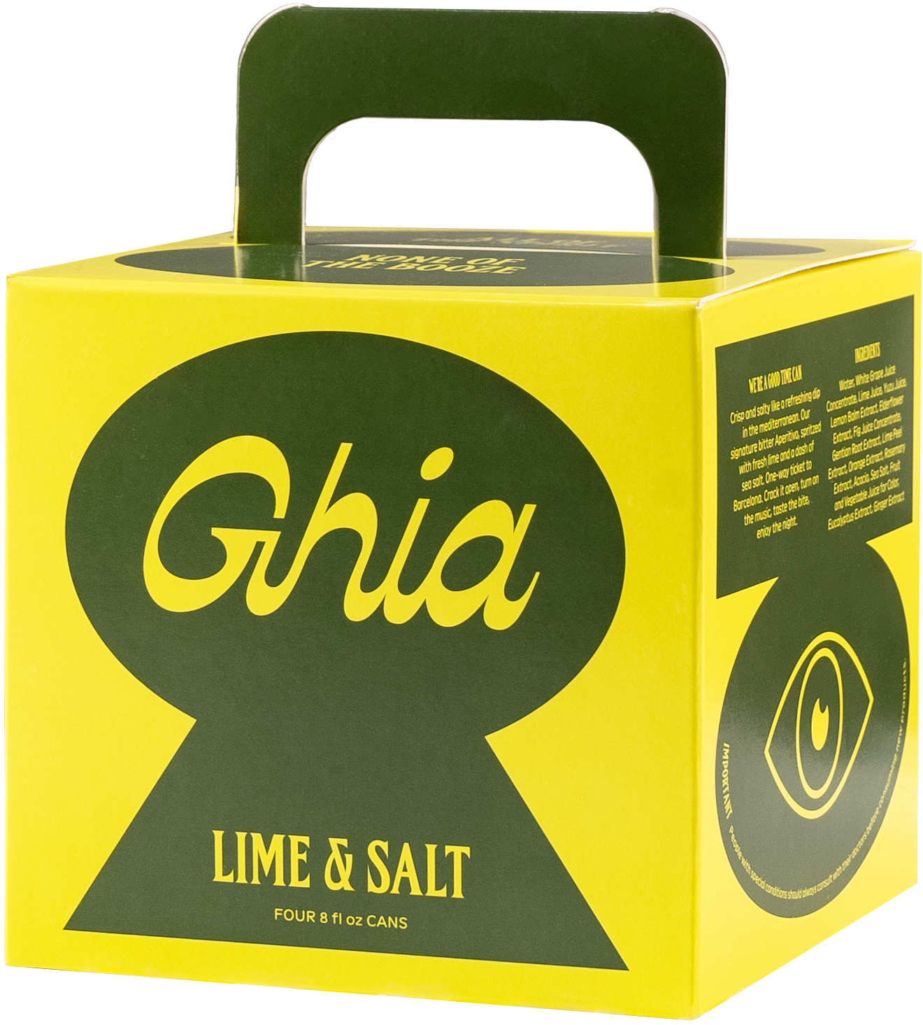 Ghia Le Spritz Lime & Salt Non-Alcoholic 4pk