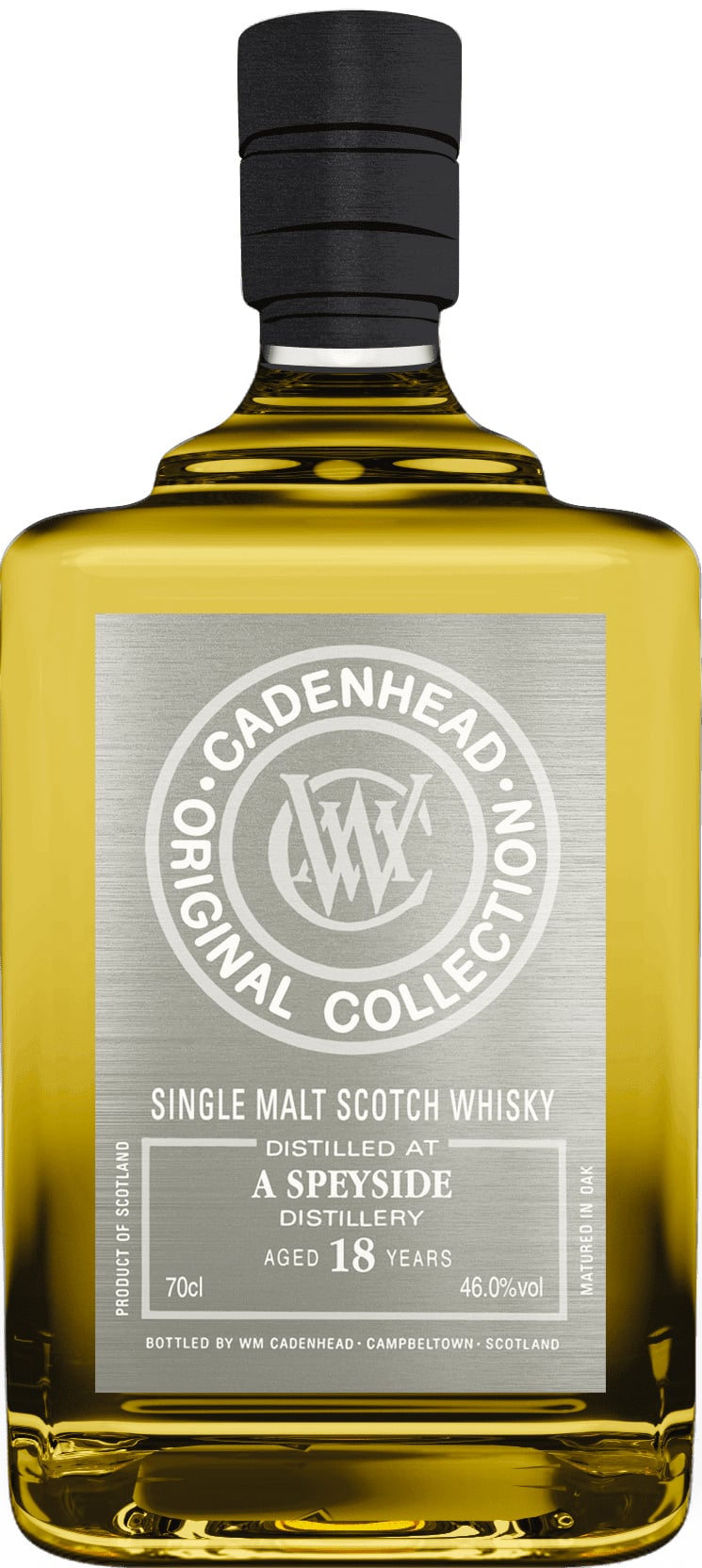 Cadenhead's Speyside 18 year old ex Bourbon Casks 2004 | 750 ml Bottle