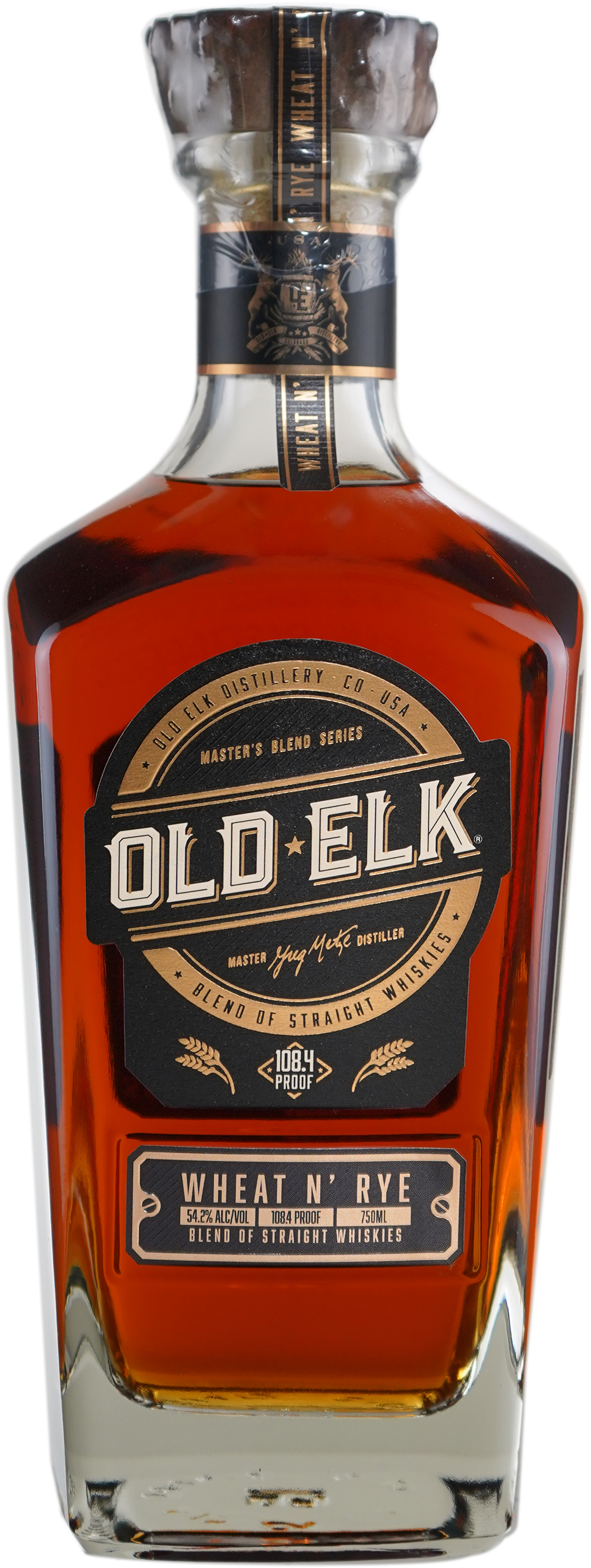 Old Elk Wheat n' Rye Blend of Straight Whiskies Limited Release