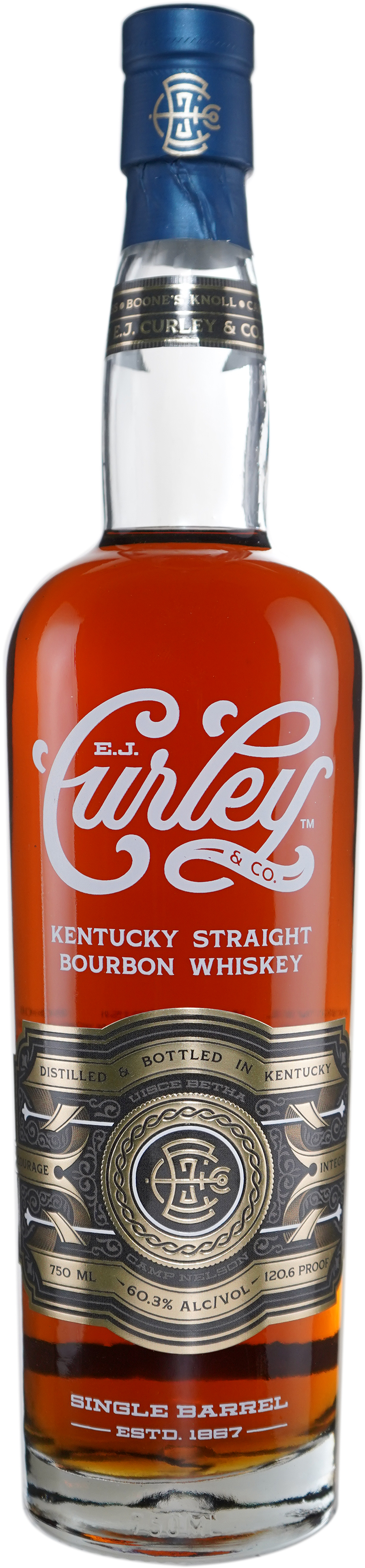 E.J. Curley & Company Bourbon Single Barrel # 46 Binny's Handpicked