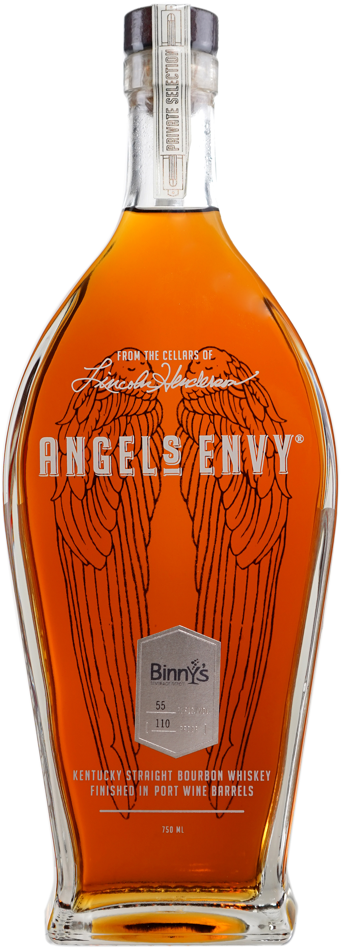 Angel's Envy Bourbon Barrel Select # 6920C Binny's Handpicked