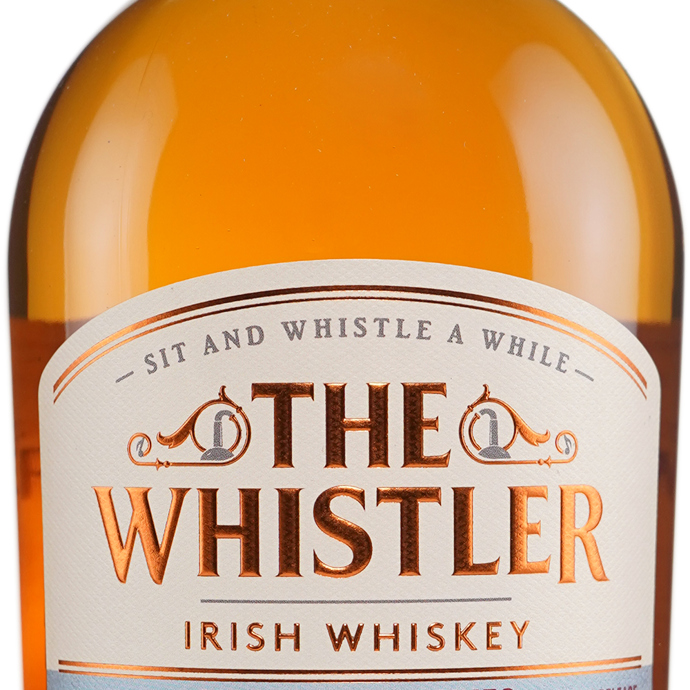 The Whistler Irish Single Malt Finished in ex Premier Cru Bordeaux Wine Cask Binny's Handpicked