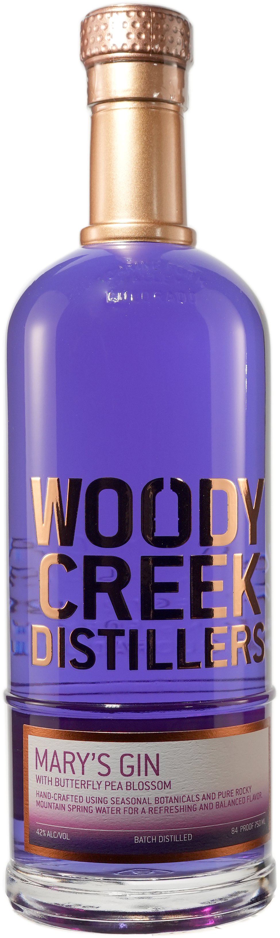 Woody Creek Marys Gin 750 ml Bottle