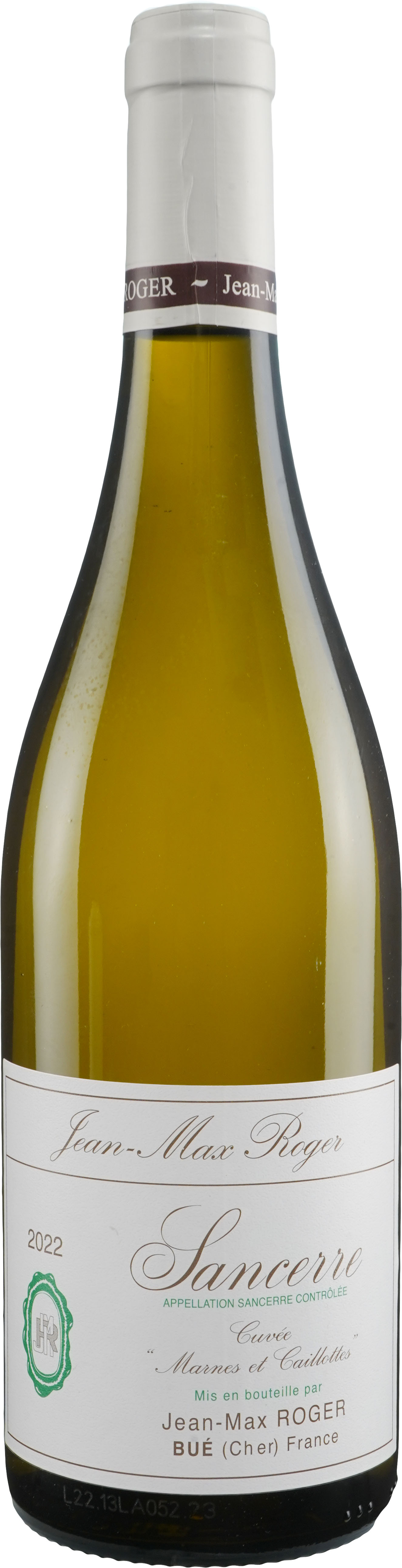 Jean Max Roger Sancerre Cuvee Marnes et Caillottes 2022