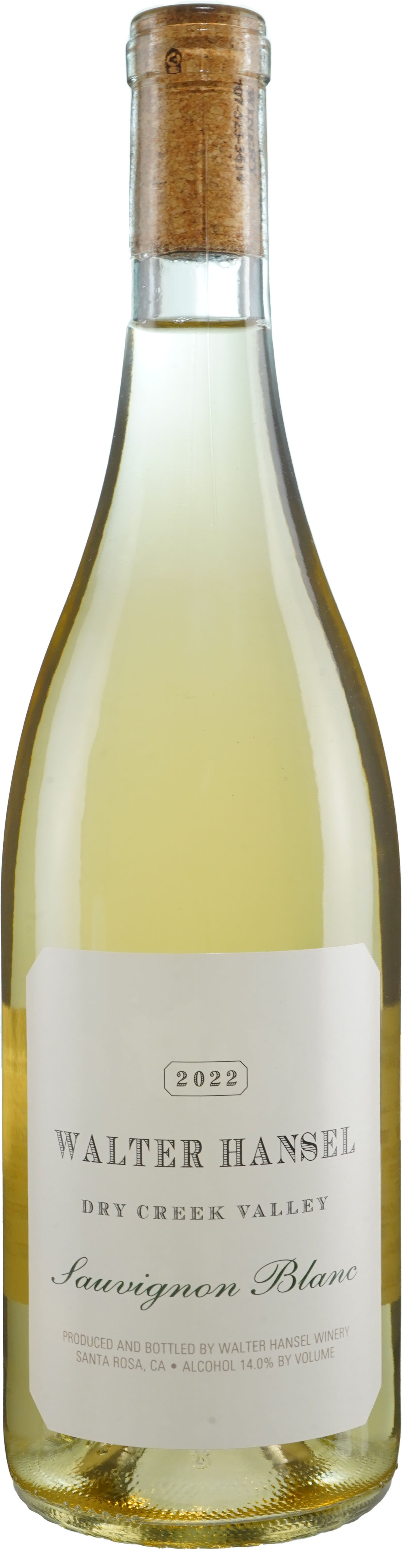 Walter Hansel Sauvignon Blanc 2022