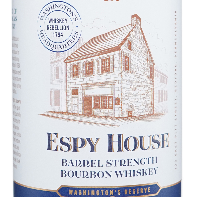 Espy House Barrel Strength Bourbon Washington's Reserve Number One