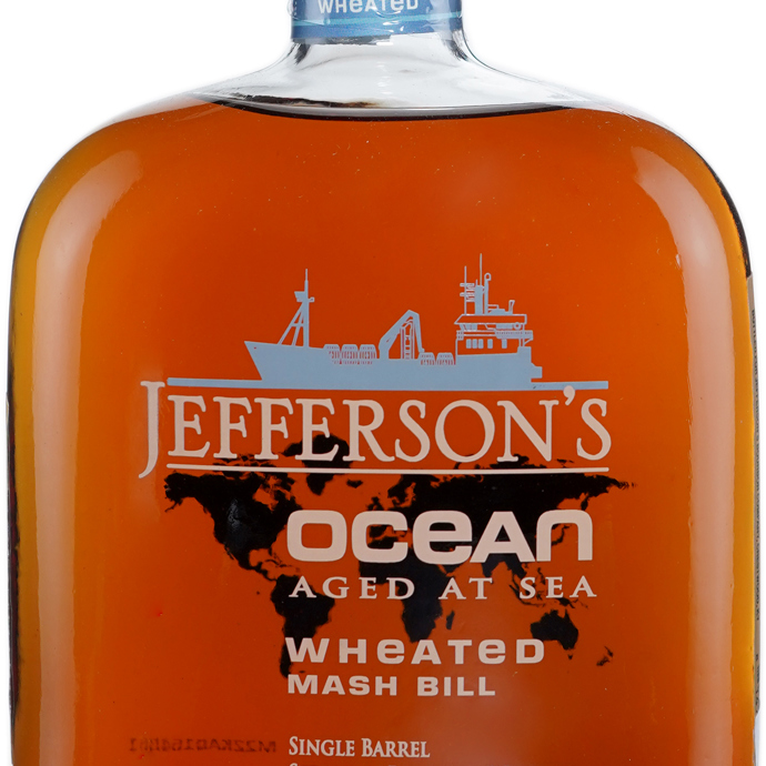 Jefferson's Ocean Aged at Sea Bourbon Wheated Mashbill Single Barrel # 61 Binny's Handpicked